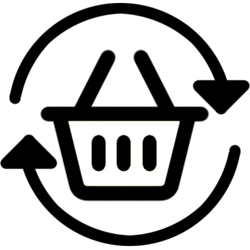 Icon of a basket being collected