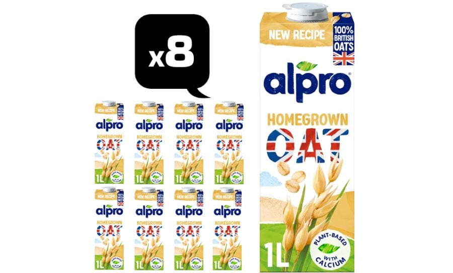 Alpro Oat  Milk Case 8 x 1L Per Case