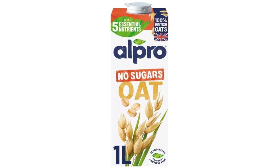 Alpro Oat Unsweetened Milk 1 Litre Carton