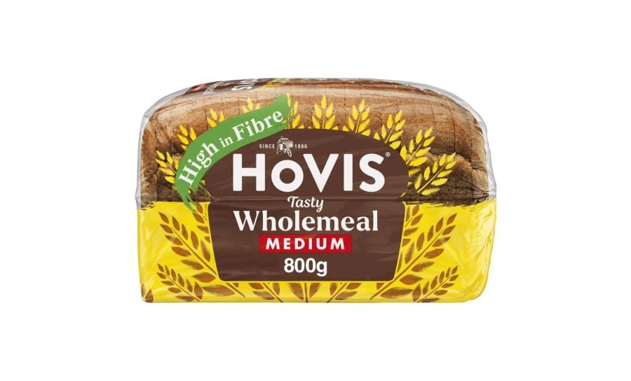 Hovis Wholemeal Medium Sliced Bread 800g
