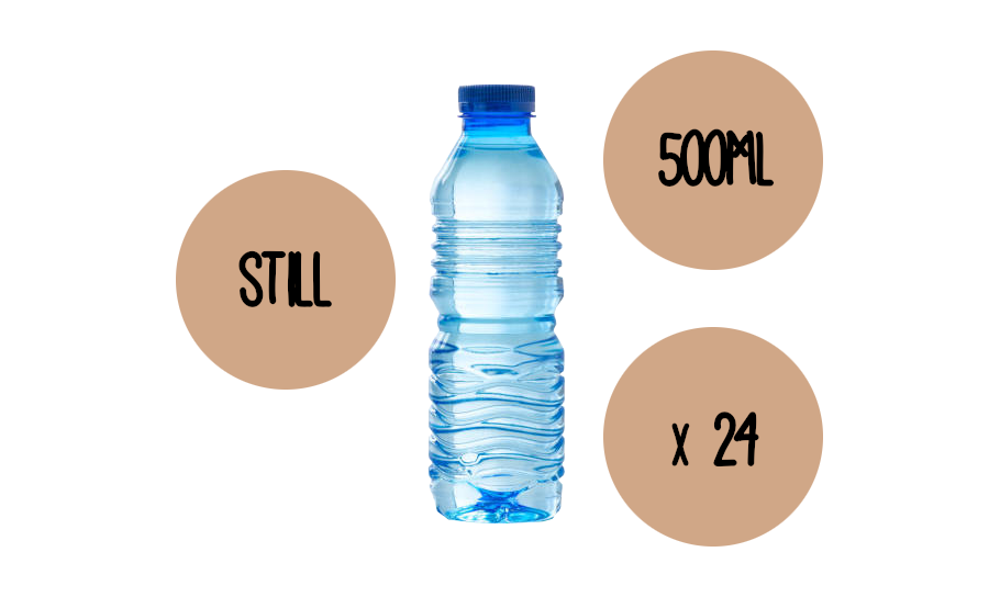Princes Gate Still Spring Water Plastic Bottle 500ml x 24