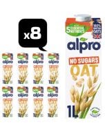 Alpro Oat Unsweetened Milk Case - 8L Per Case