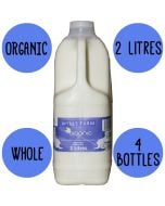 Organic Whole Milk 4 X 2LTR