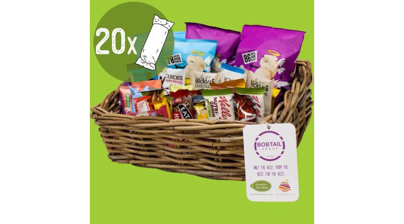 Healthy Office Snack Basket - 20 Snacks