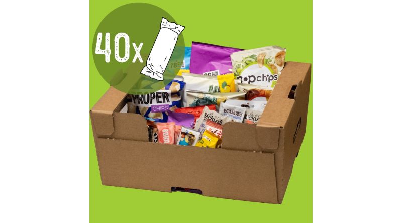 Healthy Office Snack Box - 40 Snacks