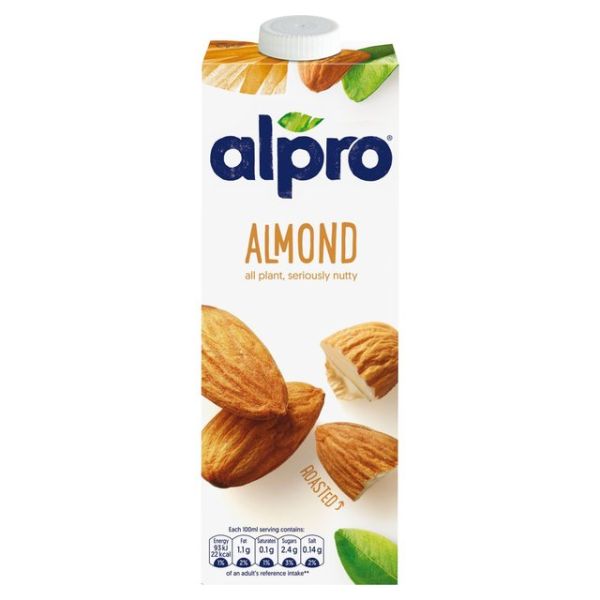 Alpro Almond Milk Case - 8 x 1l Per Case