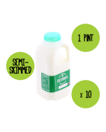 Semi Skimmed Milk 10 X 1 Pint