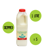 Skimmed Milk 5 X 1 Litre 