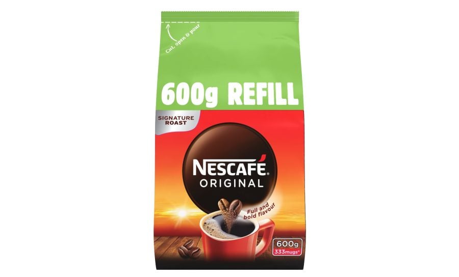 Nescafe Original Instant Coffee 600g Refill Pouch
