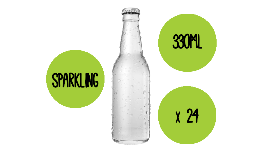 Spring Sparkling Water Glass (24 x 330ml)