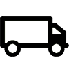 Icon of a delivery van