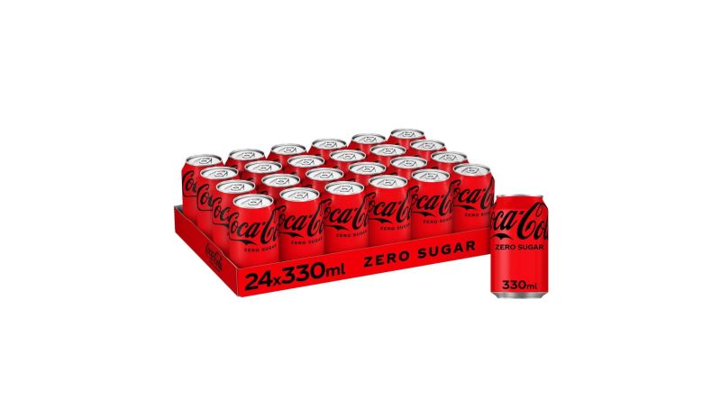 Coke Zero 24x330ml Cans