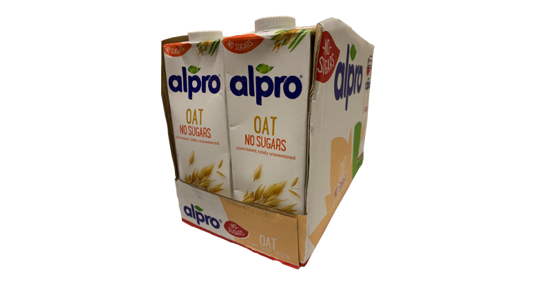 Alpro Oat Unsweetened Milk Case - 8L Per Case