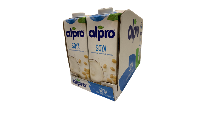 Alpro Soya Milk Case - 8 x 1L Per Case