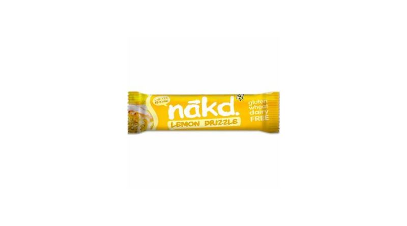 Nakd GF Bars - Lemon Drizzle 4 x 35g